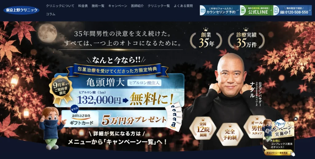上野クリニックの基本情報